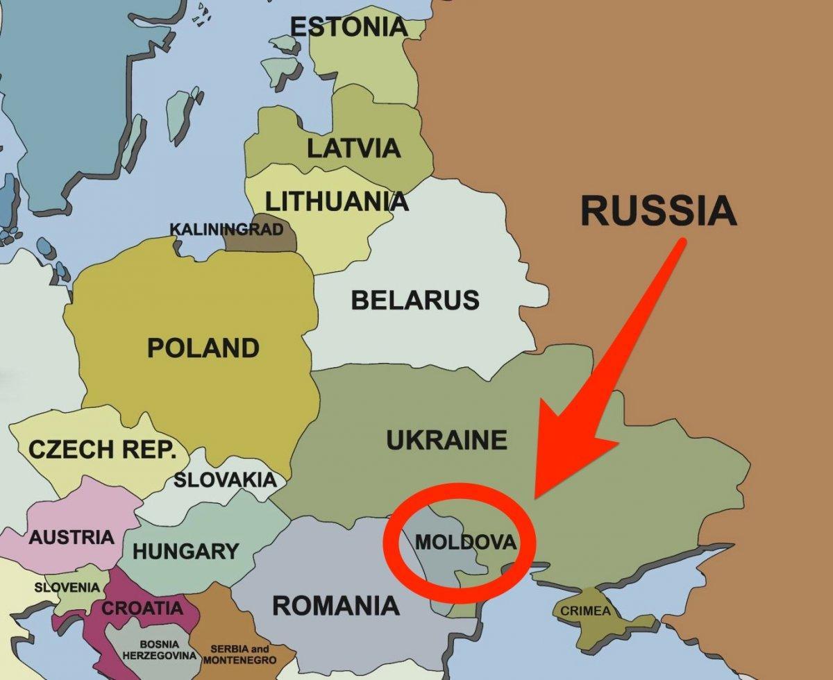 žemėlapis Moldovos